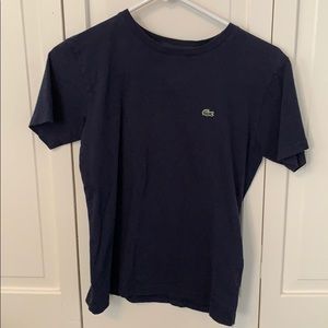 Lacoste Youth Navy T-Shirt